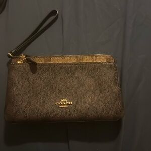 Coach Double Zip Wallet